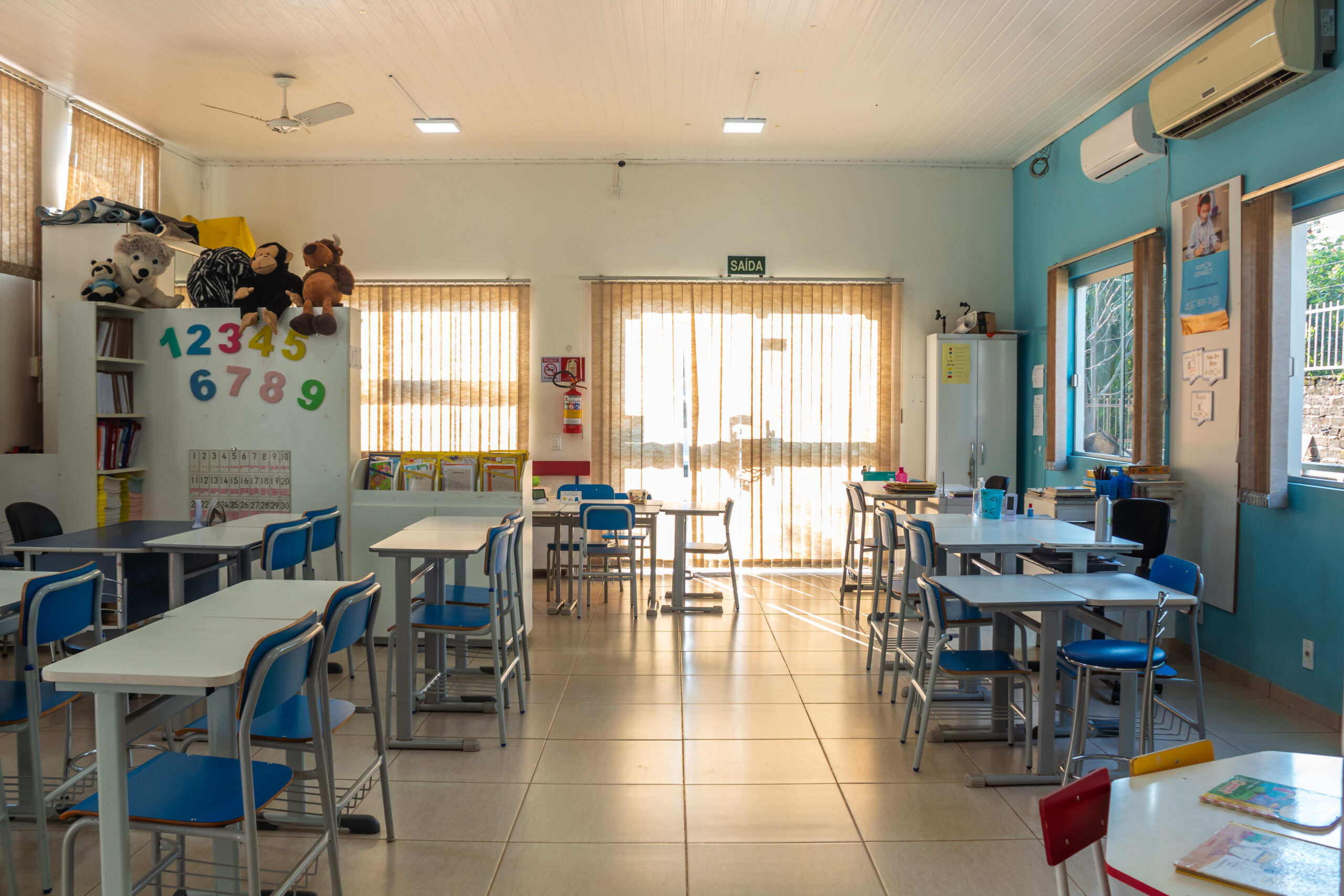 Foto sala alfabetização